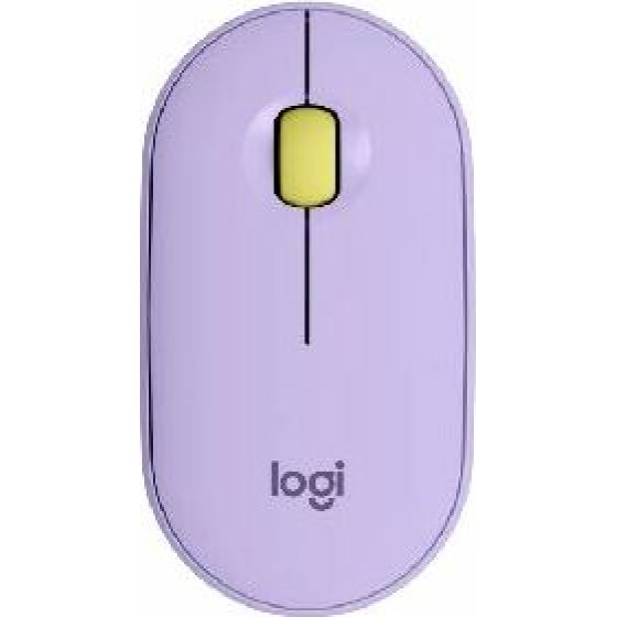 Logitech Wireless Mouse Pebble M350 (Lavender & Lemonade) - (910-006752)