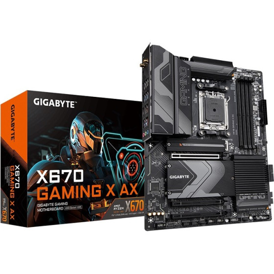 Gigabyte Motherboard X670 Gaming X AX, AM5, Atx - (X670 Gaming X Ax G10)