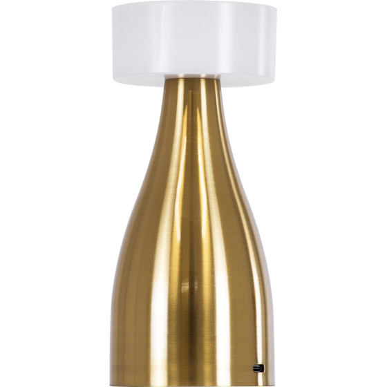 GloboStar Dolly �������� ����������� ��������� �������� Led 1.5W 105lm 120� Dc 5V ���������������� �� �������� Li-Ion 1800mAh - �������� ���� Cct ����� - ������ - ����� 1500K - 4500K - 6000K Dimmable - D9 x 21cm - ����� - (76470)