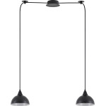 Homelighting SE21-BL-B10-BL2-MS3 Adept Pendant Black Metal Shade + - (77-9052)