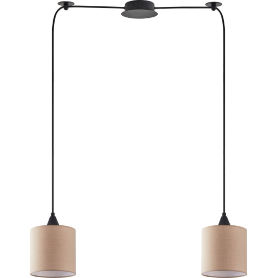 Homelighting SE21-BL-B10-BL2-SH3 Adept Pendant Brown Shade Pendant+ - (77-9014)
