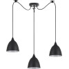 Homelighting SE21-BL-B10-BL3-MS2 Adept Pendant Black Metal Shade + - (77-9046)