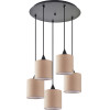 Homelighting SE21-BL-B10-BL5-SH3 Adept Pendant Brown Shade Pendant+ - (77-9029)
