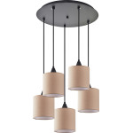Homelighting SE21-BL-B10-BL5-SH3 Adept Pendant Brown Shade Pendant+ - (77-9029)
