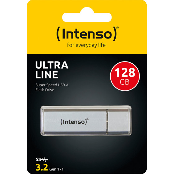 Intenso Ultra Line 128GB Usb Stick 3.2 Silver - (3531491)