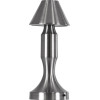 GloboStar Lunna �������� ����������� �������� Led 1.5W 105lm 120� Dc 5V ���������������� �� �������� Li-Ion 1800mAh - �������� ���� �� 3 ��������� �������� Cct 1500K - 4500K - 6000K Dimmable - D9 x 23cm - ����� - (76478)