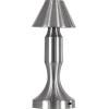 GloboStar Lunna �������� ����������� �������� Led 1.5W 105lm 120� Dc 5V ���������������� �� �������� Li-Ion 1800mAh - �������� ���� �� 3 ��������� �������� Cct 1500K - 4500K - 6000K Dimmable - D9 x 23cm - ����� - (76478)