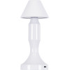GloboStar Lunna �������� ����������� �������� Led 1.5W 105lm 120� Dc 5V ���������������� �� �������� Li-Ion 1800mAh - �������� ���� �� 3 ��������� �������� Cct 1500K - 4500K - 6000K Dimmable - D9 x 23cm - ����� - (76476)