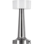 GloboStar Nanna �������� ����������� �������� Led 1.5W 105lm 120� Dc 5V ���������������� �� �������� Li-Ion 1800mAh - �������� ���� �� 3 ��������� �������� Cct 1500K - 4500K - 6000K Dimmable - D9 x 21cm - ����� - (76473)