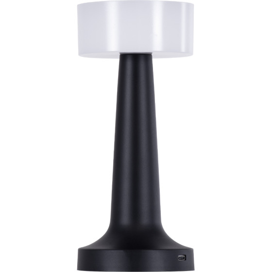 GloboStar Nanna �������� ����������� �������� Led 1.5W 105lm 120� Dc 5V ���������������� �� �������� Li-Ion 1800mAh - �������� ���� �� 3 ��������� �������� Cct 1500K - 4500K - 6000K Dimmable - D9 x 21cm - ����� - (76472)