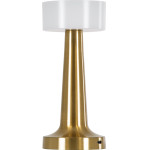 GloboStar Nanna �������� ����������� �������� Led 1.5W 105lm 120� Dc 5V ���������������� �� �������� Li-Ion 1800mAh - �������� ���� �� 3 ��������� �������� Cct 1500K - 4500K - 6000K Dimmable - D9 x 21cm - ����� - (76475)
