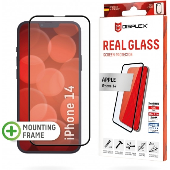 Displex Real Glass 3D Full Glue Iphone 13 / 13 Pro / 14 Black - (01702)