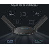 Wavlink Concurrent Dual Band AC2100MBps Wireless Gigabit ROUTER+USB3.0 - (WL-WN531A6)