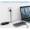 Wavlink Thunderbolt 3 Docking Station With Charge Pd 60W With Dp To Hdmi 4K 60HZ Adapter - (WL-UTD21H)
