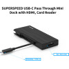 Wavlink USB3.1 TYPE-C Travel Mini Dock - (WL-UHP3406)