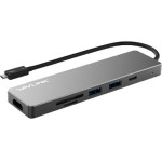 Wavlink USB3.1 TYPE-C Travel Mini Dock - (WL-UHP3407)