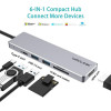 Wavlink USB3.1 TYPE-C Travel Mini Dock - (WL-UHP3407)