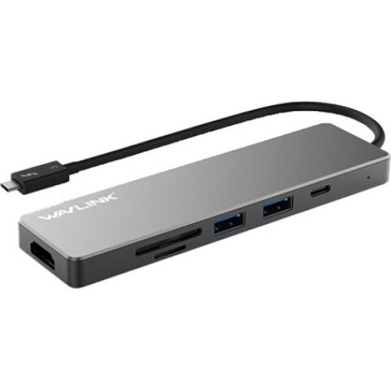 Wavlink USB3.1 TYPE-C Travel Mini Dock - (WL-UHP3407)