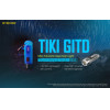 NiteCore ����� LED TIKI GITD Blue, Glow-In-The-Dark, USB-C, 300 lumens