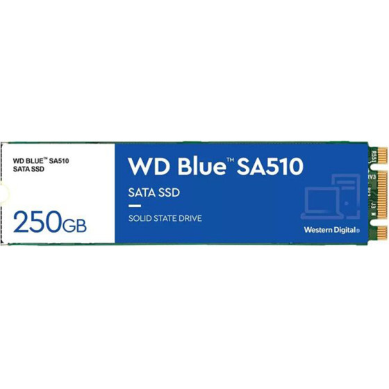 Western Digital Blue SA510 Sata Ssd 250GB M.2 2280 - (WDS250G3B0B)
