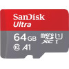 Sandisk SDSQUAB-064G-GN6MA Ultra Microsdxc 64GB + Sd Adapter 140MB/s A1 Class 10 UHS-I