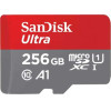 Sandisk SDSQUAC-256G-GN6MA Ultra Microsdxc 256GB + Sd Adapter 150MB/s A1 Class 10 UHS-I