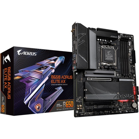 Gigabyte Motherboard AM5 ,Atx - (B650 Aorus Elite AX)