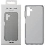 Samsung ���� A04s A047 6.5'' Soft Clear Cover Black Packing Or - (EF-QA047TBEGWW)