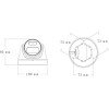 Longse �������� ������ 2.8mm, 1/3'' CMOS, 5MP, Led 25m - (CMSAHTC200FPEW)