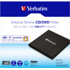 Verbatim External Slimline CD-Dvd Writer-Reader, Usb 3.2 - (43886)