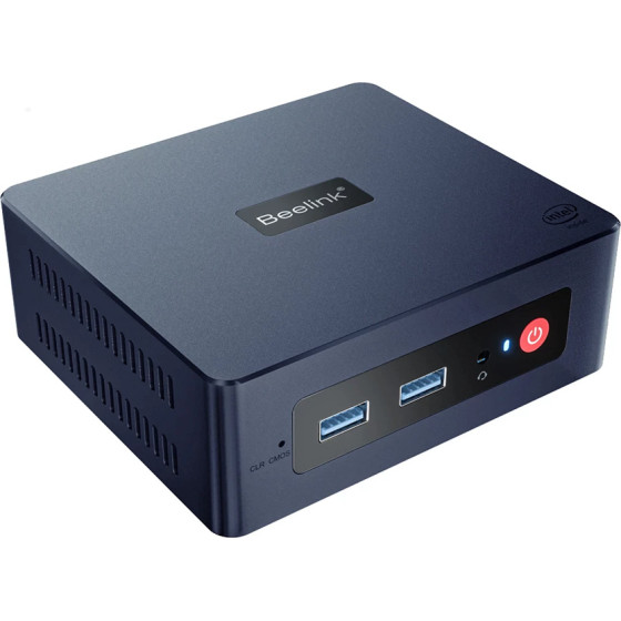 Beelink Mini Pc Mini S, Intel Cpu N5095, 8GB, 256GB SSD, Windows 11 Pro - (MINIS-N5095-8256)