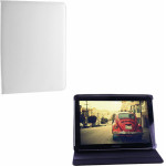 Volte-Tel ���� Tablet 11.2'' - 14.6'' (34,1cm x 24cm) Universal Leather Book Stand WHITE - (5205308315633)