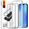 Spigen Tempered Glass Full Face Glas.tR Align Master Apple iPhone 13/ 13 Pro/ 14 ����� (2 ���.) - (AGL03387)
