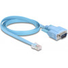 DeLock ������� Serial RS-232 DB9 �� RJ45 1m, ���� - (63353)