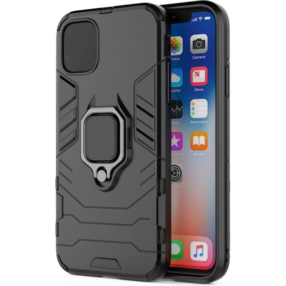 Powertech ���� Ring Armor ��� Iphone 14 Pro, ����� - (MOB-1748)