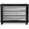 LGP Maxi Electrical Quartz Heater 3-Barred 2100W Black - (LGP112631)