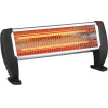 LGP Mini Electrical Quartz Heater 2-Barred 1500W Black - (LGP112624)