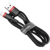 Baseus ������� �������� Usb �� Lightning Cafule Braided QC3.0 1.5A 2m ����� ������� - (CALKLF-C19)