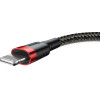 Baseus ������� �������� Usb �� Lightning Cafule Braided QC3.0 1.5A 2m ����� ������� - (CALKLF-C19)