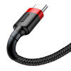 Baseus ������� �������� Usb �� Type C Cafule Braided QC3.0 3A 1m ����� ������� - (CATKLF-B91)