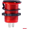 AMiO ����� �� 2 ����� Usb ��� ������� ���������� �� ������ ������� 12/24V 5V 3.1A MOD-11 - (02861)