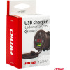 AMiO ����� �� 2 ����� Usb ��� ������� ���������� �� ������ ����� 12/24V 5-12V 3.0A Quick Charger MOD-07 - (02857)