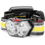 AMiO ����� ������� �������� LH04 �� ����������� ������ USB-Type C 1500mAh XT+3030+Cob Led 180FLux - (02826)