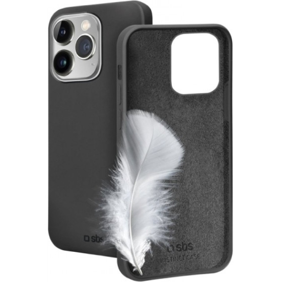 SBS Instict Cover Iphone 14 Pro Black Backcover - (INSTIP1461PK)