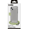 SBS Necklace Case Strap Iphone 14 Green Backcover - (SCROPEIP1461G)
