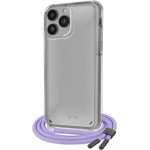 SBS Necklace Case Strap Iphone 14 Pro Purple Backcover - (SCROPEIP1461PV)