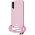 SBS Necklace Full Color Case Strap Samsung A13 5G / A04s Pink Backcover - (ROPEFULLSAA13P)