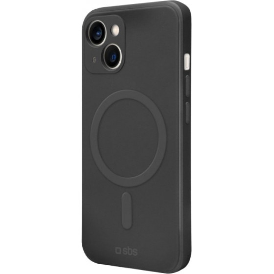 SBS Smooth Mag Iphone 13 Black Backcover - (GCOVRUBIP1361K)