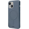 SBS Smooth Mag Iphone 14 Blue Backcover - (GCOVRUBIP1461B)