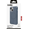 SBS Smooth Mag Iphone 14 Blue Backcover - (GCOVRUBIP1461B)